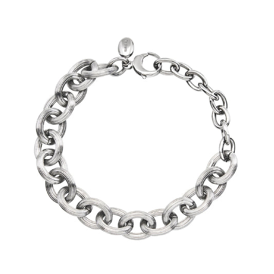 Bracciale catena spessa Breil in acciaio da donna BT.TJ3717