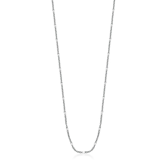 Collana girocollo Brosway Essential in acciaio 316L argento MISURA UNICA