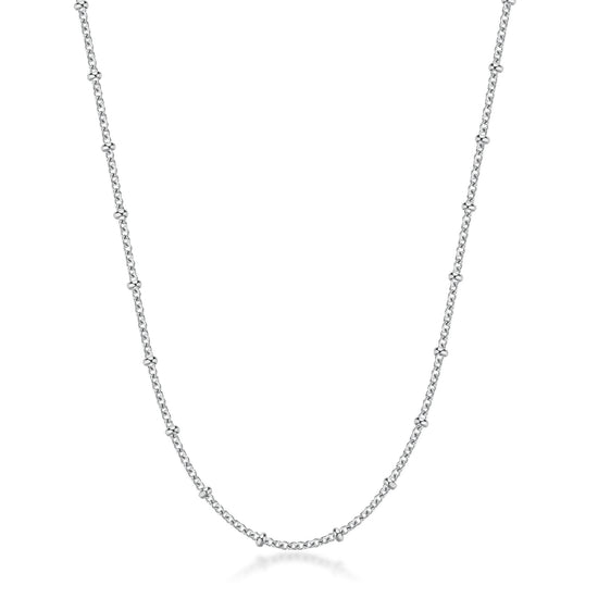 Collana lunga Brosway Essential in acciaio 316L color argento MISURA UNICA