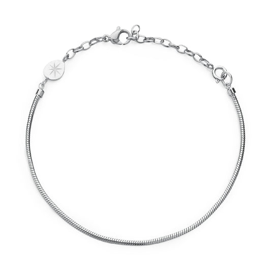 Bracciale Brosway Essential in acciaio 316L color argento 20 cm