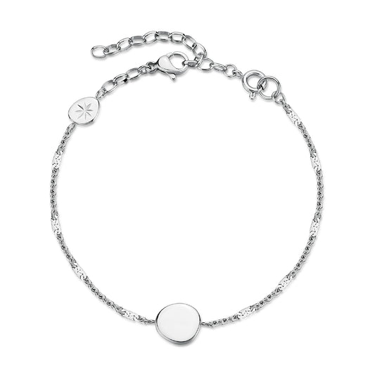 Bracciale Brosway Essential in acciaio 316L con piastra centrale 20 cm