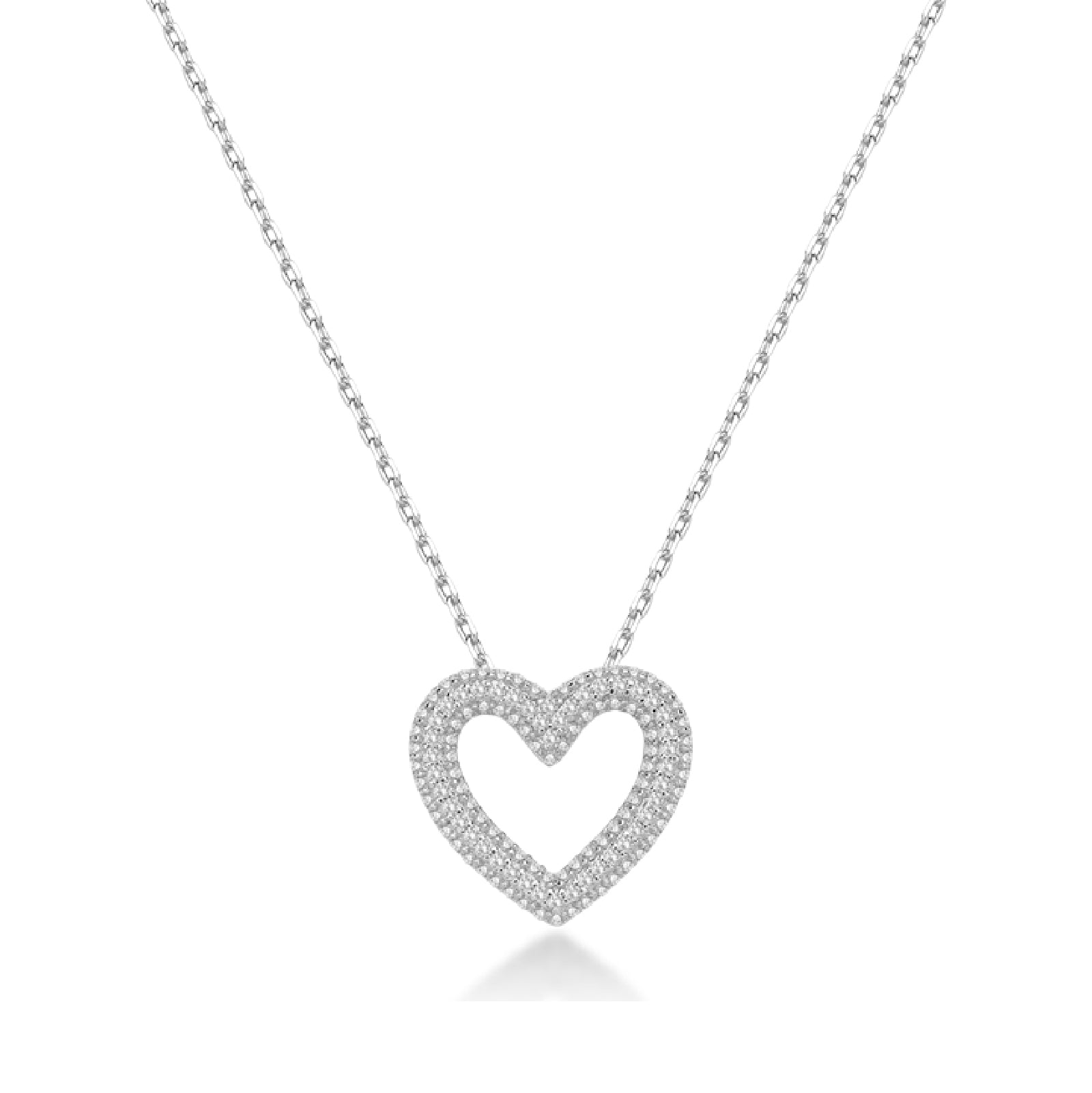 Collana Brosway FANCY in argento con ciondolo a cuore MISURA UNICA