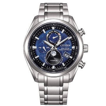 Orologio radiocontrollato Citizen Moonphase Radiocontrolled da uomo