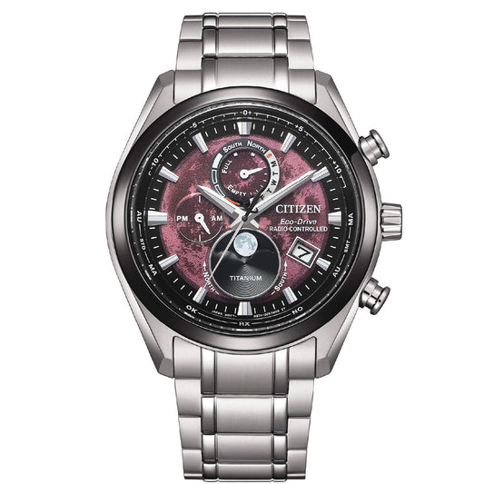 Orologio radiocontrollato Citizen Moonphase Radiocontrolled da uomo