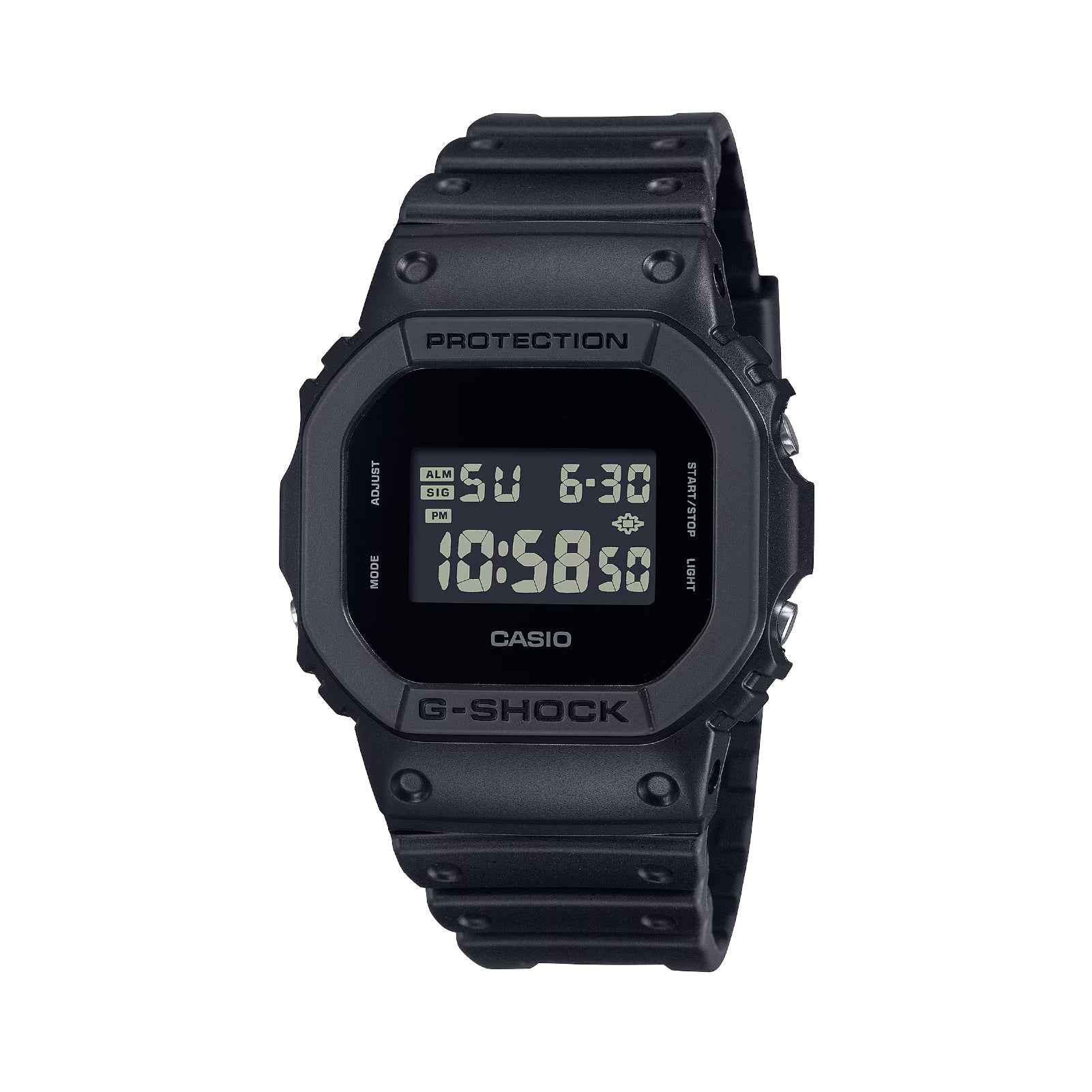 Orologio digitale Casio G-Shock in acciaio di colore nero MISURA UNICA