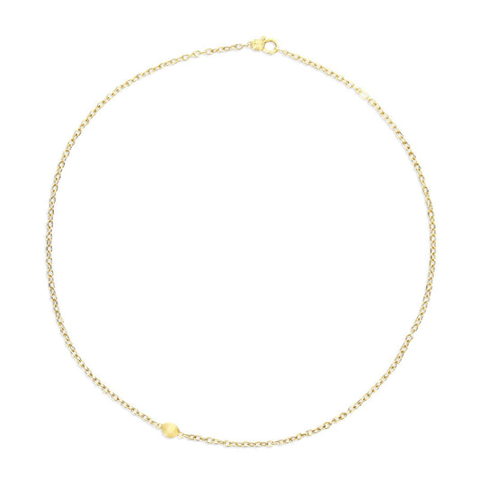 Collana girocollo donna Nanis Boules in oro giallo con boules passante