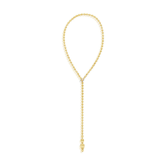 Collana donna Nanis Ivy oro giallo con boules e diamanti 0,25ct CS34-538