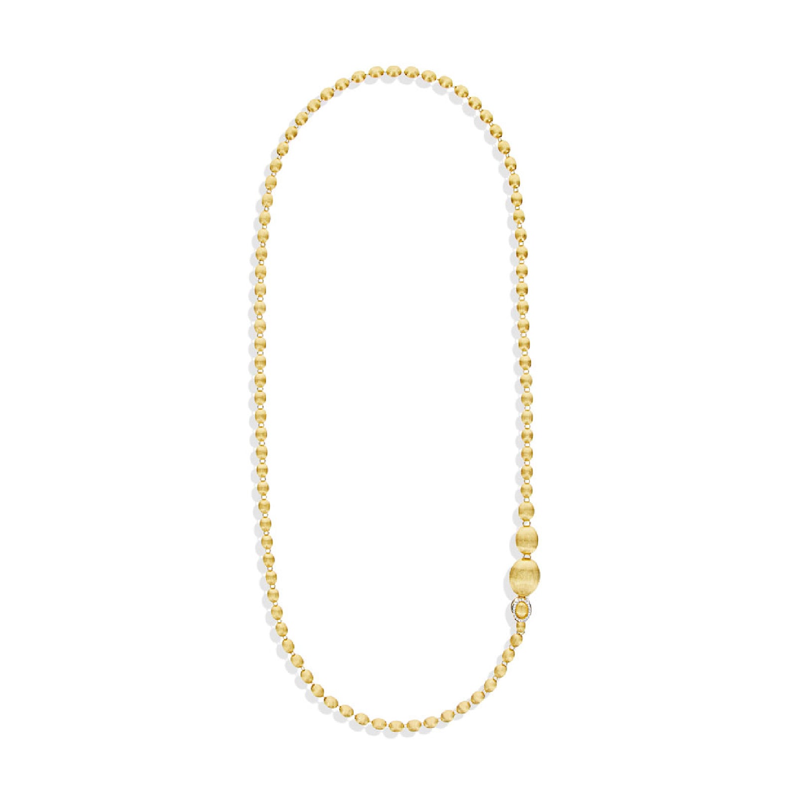 Collana donna Nanis Ivy oro giallo con boules e diamanti 0,25ct CS34-538