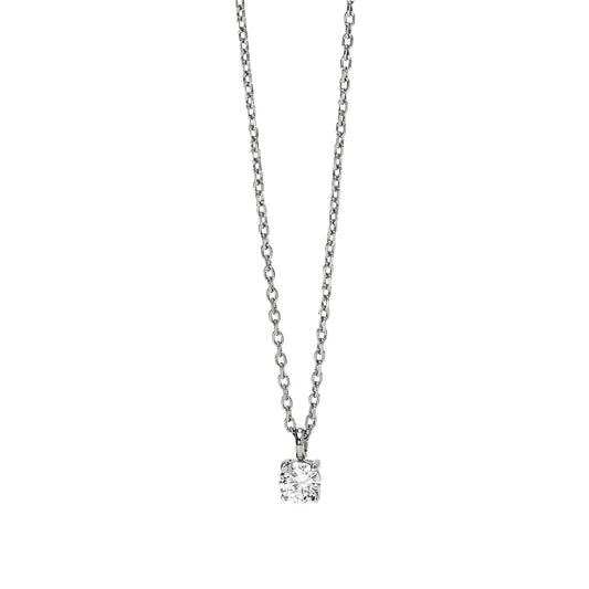 Collana punto luce 2Jewels in acciaio con zircone bianco D.SODKKK251900