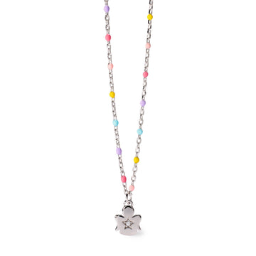 collana gircollo mabina junior in argento multicolor e zircone 553725