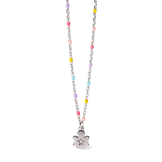 collana gircollo mabina junior in argento multicolor e zircone 553725