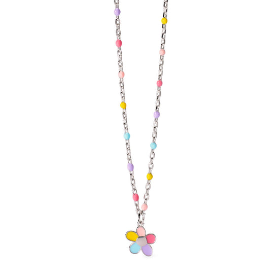 collana girocollo mabina junior in argento e smalto multicolor 553728