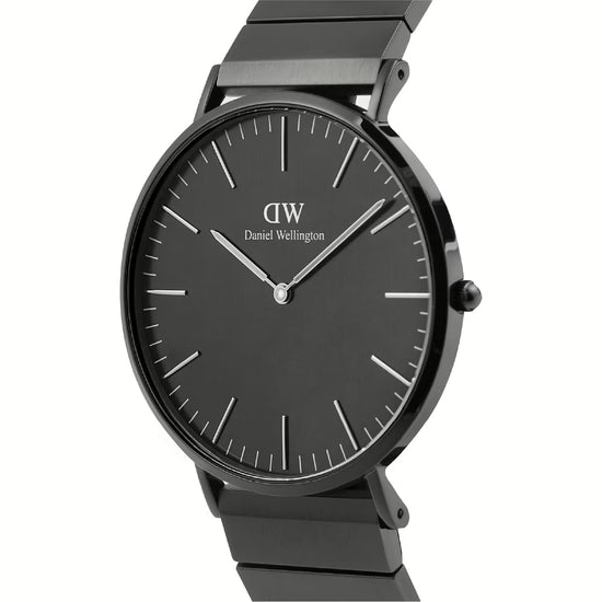 Orologio solo tempo Daniel Wellington acciaio nero e onice DW.DW00100778