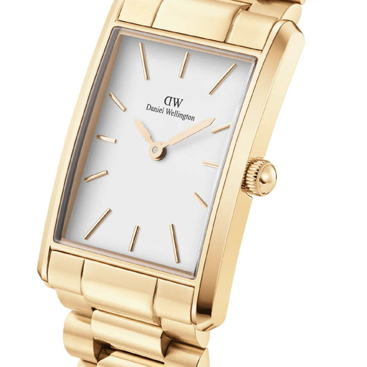 Orologio donna Daniel Wellington Bound Watch in acciaio dorato cassa 35x24mm