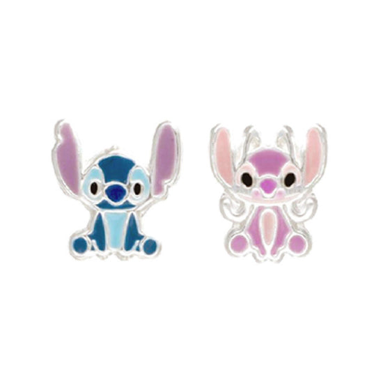 Orecchini lobo donna bambina Disney Preziosi argento Stitch Angel ES00088SL-CS-1