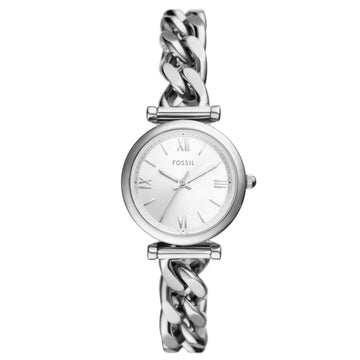 Orologio donna Fossil Carlie in acciaio argento 28mm