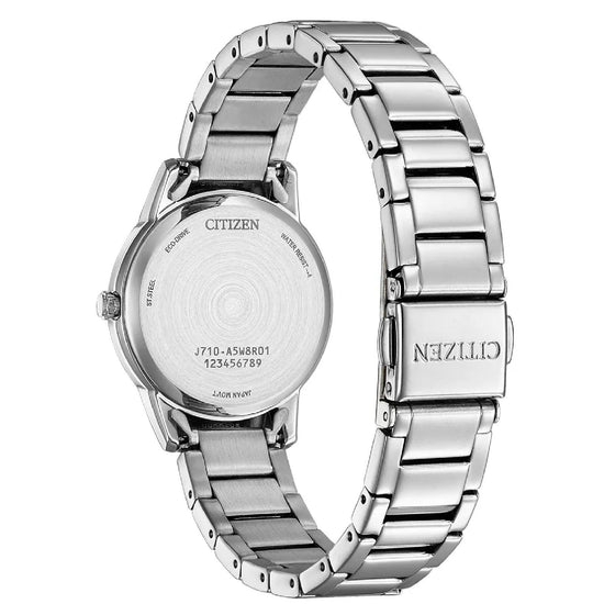 Orologio solo tempo donna Citizen Lady in acciaio con quadrante azzurro 29,4 mm FE1241-71L-2