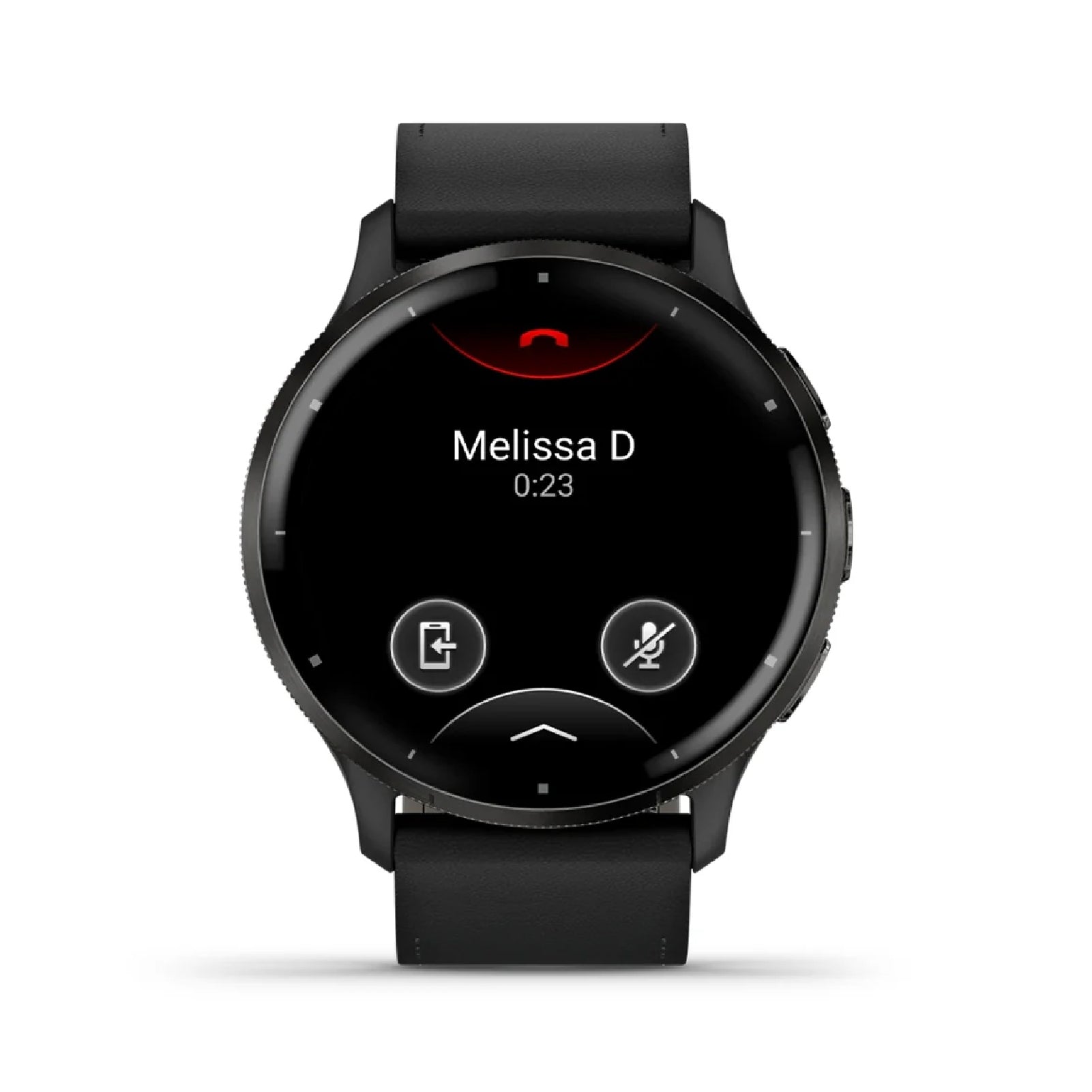 Smartwatch Garmin in acciaio e silicone color nero da uomo MISURA UNICA