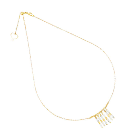 Collana donna Maman et Sophie Mia Africa in argento oro aulite pendente