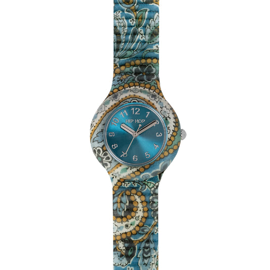 Orologio solo tempo Hip Hop Liberty London Teal Blue HH.HWU1242