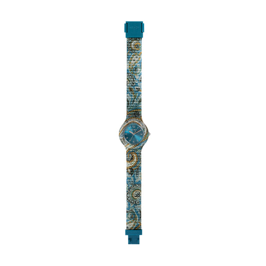 Orologio solo tempo Hip Hop Liberty London Teal Blue HH.HWU1242