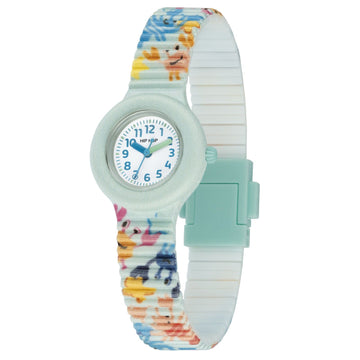 Orologio bambino/a Hip Hop Kids Fun cassa 28mm e tessuto con animali marini