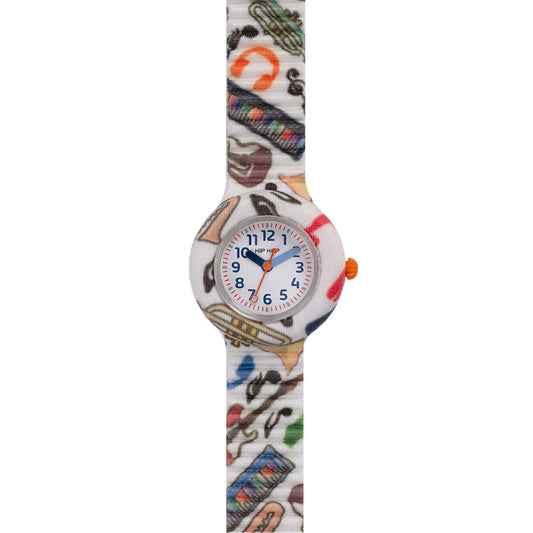 Orologio Hip Hop Kids Fun silicone strumenti musicali HWU1239