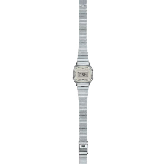 Orologio digitale donna Casio Vintage Soft Color quadrante beige 30x24mm