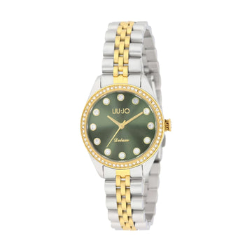 Orologio solo tempo Liu Jo acciaio bicolor quadrante verde MISURA UNICA