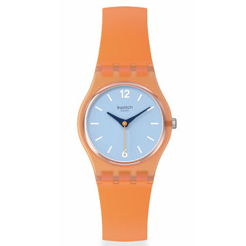 Orologio donna Swatch Essentials in plastica e silicone arancione 25mm