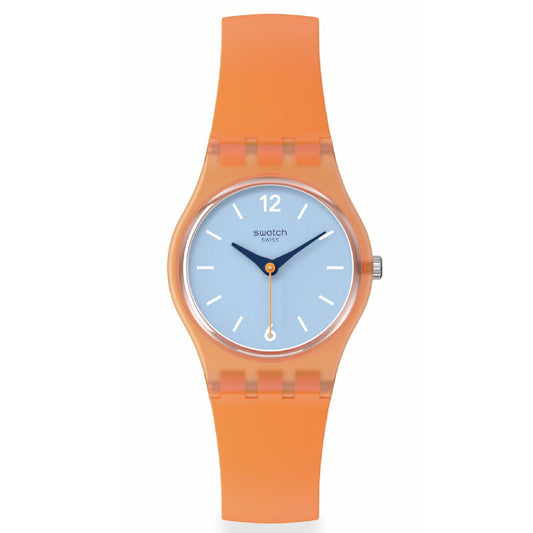 Orologio donna Swatch Essentials in plastica e silicone arancione 25mm