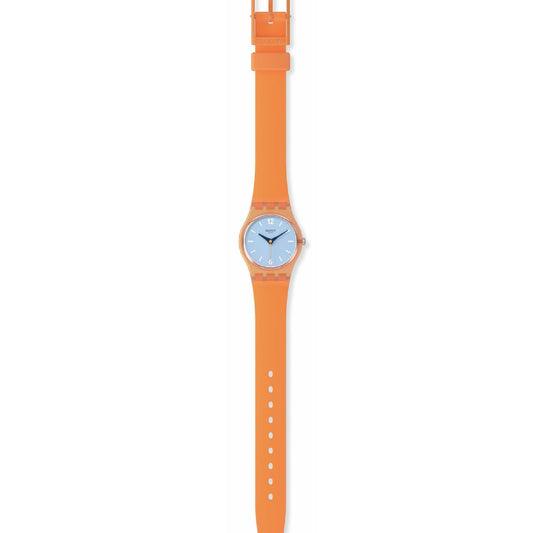 Orologio donna Swatch Essentials in plastica e silicone arancione 25mm