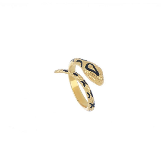 Anello Maman et Sophie in argento dorato a forma serpente M.ANTORGI213