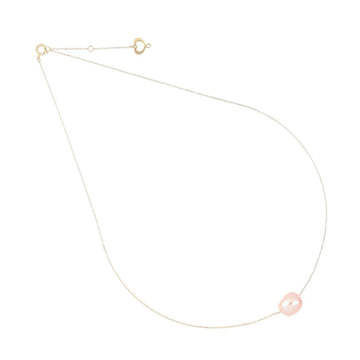 Collana Maman et Sophie Aurum in oro giallo e perla ovale rosa M.GCPER1