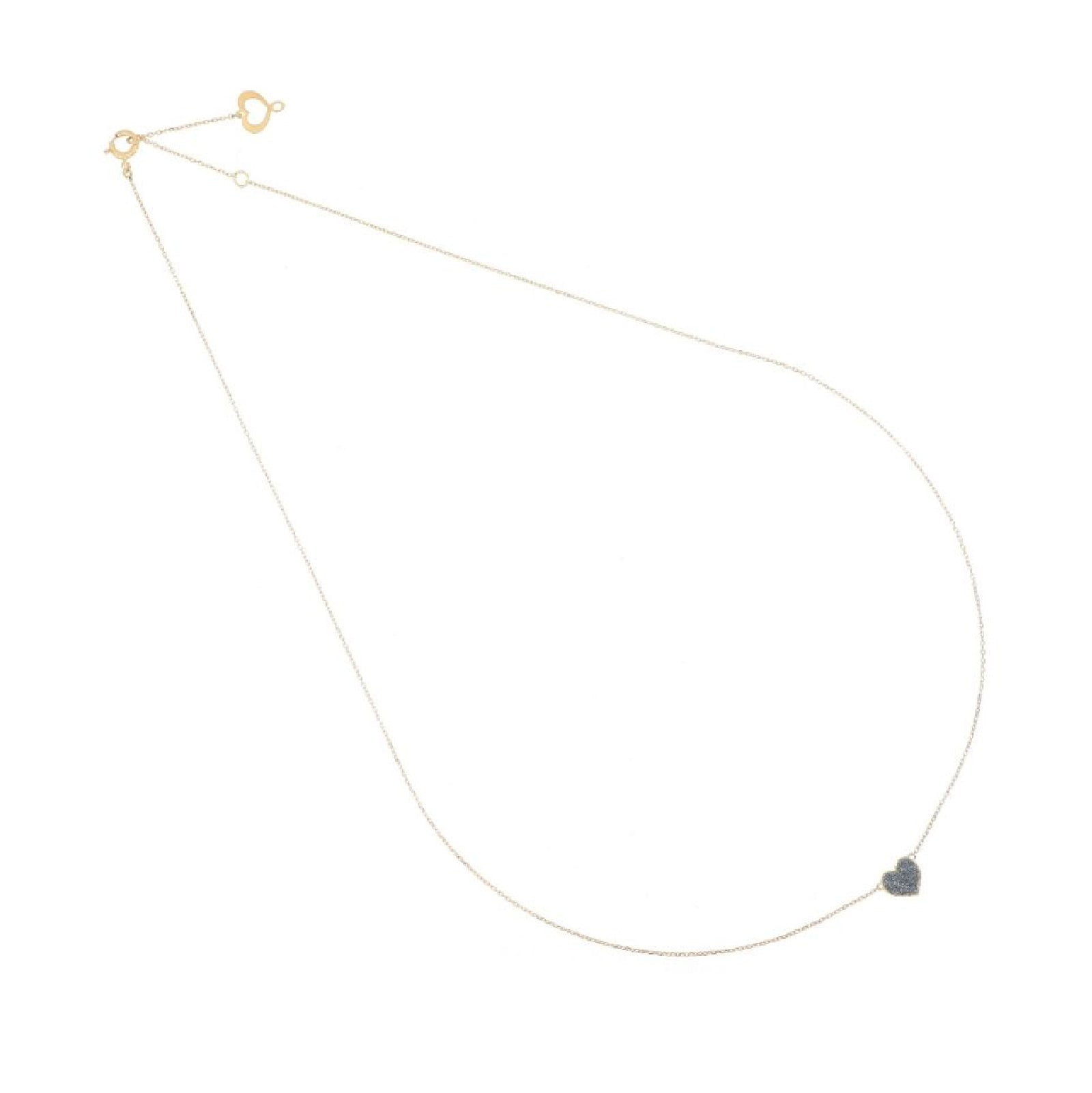 Collana Maman et Sophie Aurum in oro giallo 18 kt con cuore