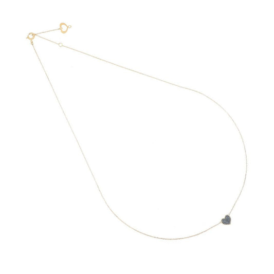 Collana Maman et Sophie Aurum in oro giallo 18 kt con cuore M.GCSSO2PSK