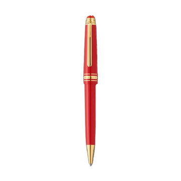 Penna a sfera Montblanc di colore rosso e oro unisex MB.131361