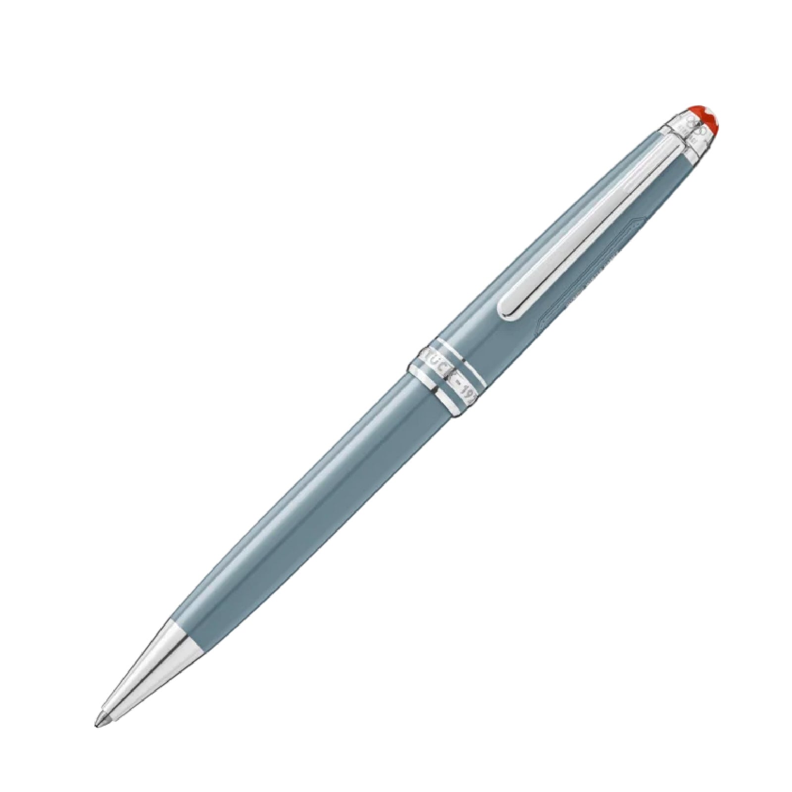 Penna a sfera Montblanc di colore grigio e argento unisex MB.131365