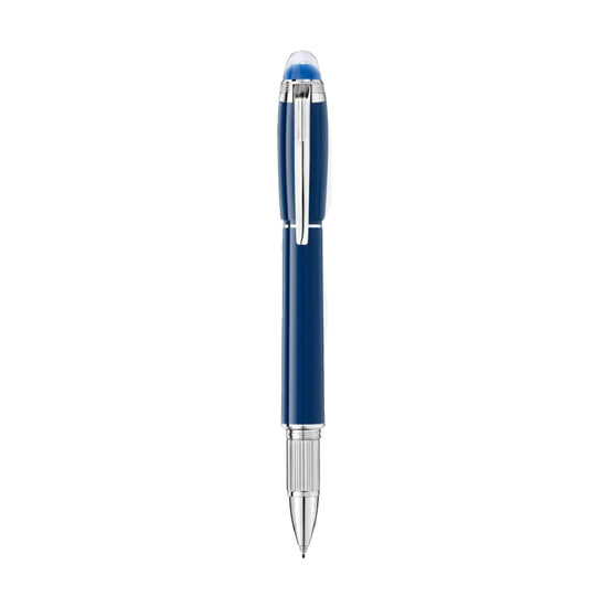 Penna fineliner Montblanc di colore blu e argento unisex MB.132440