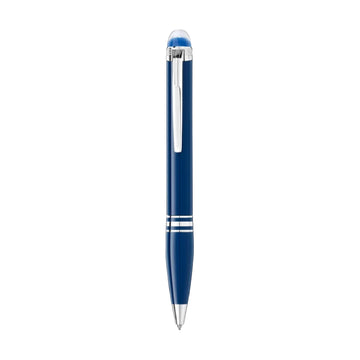 Penna a sfera Montblanc di colore blu e argento unisex MB.132441