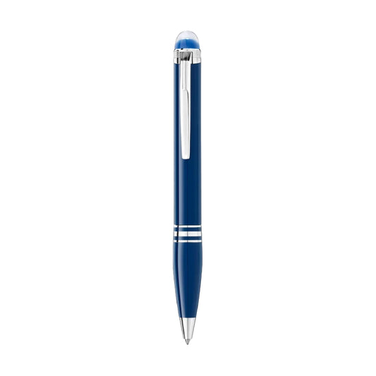 Penna a sfera Montblanc di colore blu e argento unisex MB.132441