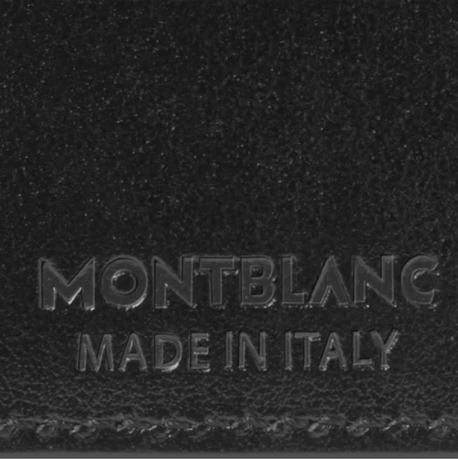 Portafoglio Montblanc in pelle di colore nera da uomo MB.198316