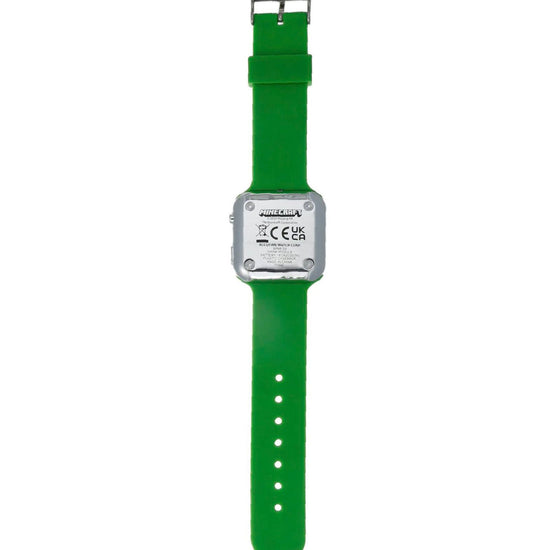 Orologio digitale bambino Disney Minecraft LED plastica e silicone verde 35 mm MIN4129-2