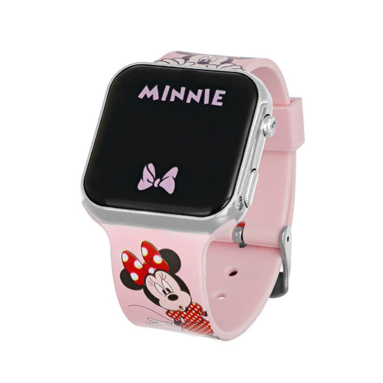 Orologio digitale bimba Disney Minnie Mouse LED in plastica e silicone rosa 35 mm MN4369-3