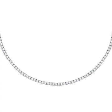 Collana girocollo Morellato in argento 925 con zirconi bianchi 38 cm