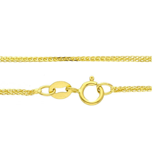 Collana donna JOY Gioielli Oro in oro giallo con maglie intrecciate