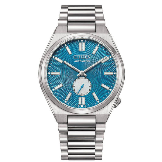 Orologio uomo Citizen Tsuyosa acciaio quadrante celeste 40mm