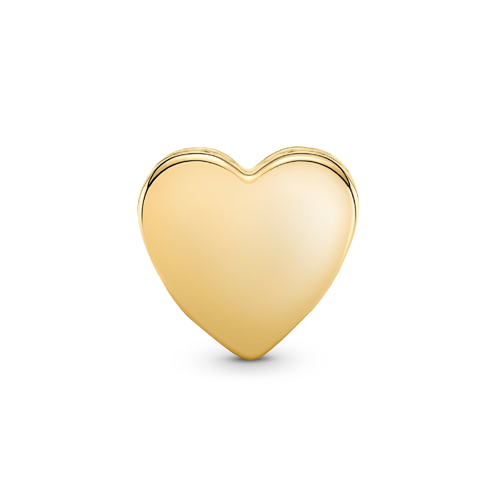 Charm a forma di cuore Pandora placcato in oro 14k da donna P.762015C00