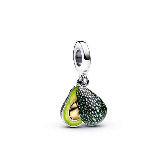 Charm avocado in Argento Sterling 925 con placcatura oro 14kt P.763405C01