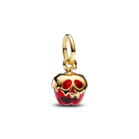 Charm pendente Pandora Disney placcato oro 14kt e vetro murano P.763421C01